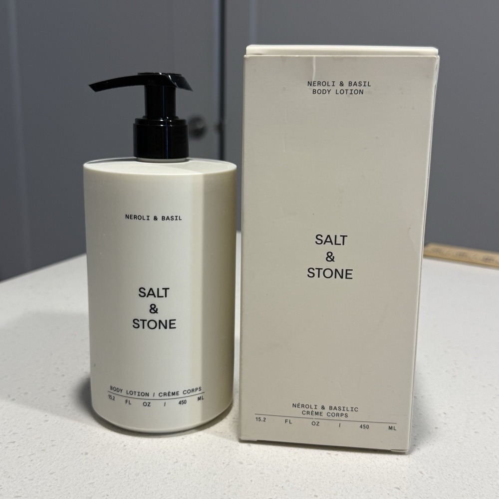 Salt and Stone Neroli and Basil Body Lotion 15.2 oz Bath and Body 850063840408